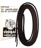 Leather Laces Chocolate (Dark) Brown