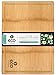 Extra Large Single Piece Surface Bamboo Wood Cutting and Chopping Board 18x13