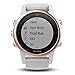 PlayBetter Garmin Fenix 5S Sapphire (Rose Gold with White Band) Power Bundle | Includes HD Screen Protectors, Hard Case & PlayBetter Portable Charger | Multi-Sport Watch, Sapphire | Bundle