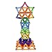 PlayMaty 306 Pieces Magnetic Building and Construction Blocks Toys Magnet Stick Build Toy for Kids Block Stacking Game Include