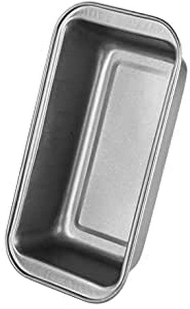 Chef Aid Non-Stick 2lb Loaf Tin, 900g Rectangular Bread pan, 25.3cm x 13cm x 6cm. Ideal for Bread, Loaves, Cakes and Bakes. Handwash, Fridge and Freezer Safe, Grey