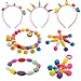 SOTOGO 270 Pieces Snap Beads Pop Beads Art Crafts for DIY Jewelry Making Set Toys (Do Not Need String) - Hair Clasp,Necklace, Bracelet and Ring, Best Toys Gift