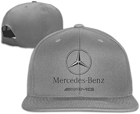 KIYOMM Unisex AMG Logo Adjustable Snapback Hip-hop Baseball Hat/Cap Ash