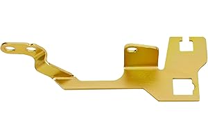 ATRACYPART Throttle Kickdown Cable Bracket Fit for Edelbrock and Quadrajet Style Carburetors – Compatible with 700R4, TH350, 200-4R – Supports TV Cable Adjustment