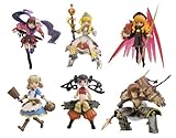 Etrian Odyssey III: The Drowned City Collection Figure 6 pieces (60-70 mm PVC figure set) [JAPAN]