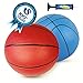 MICROFIRE Pool Basketball Replacement 8 inch Inflatable Ball Set Swimming Pool Water Kids Toy Indoor Outdoor Soft Durable with Pump for Toddler Adults (2 Balls and 1 Pump) (8