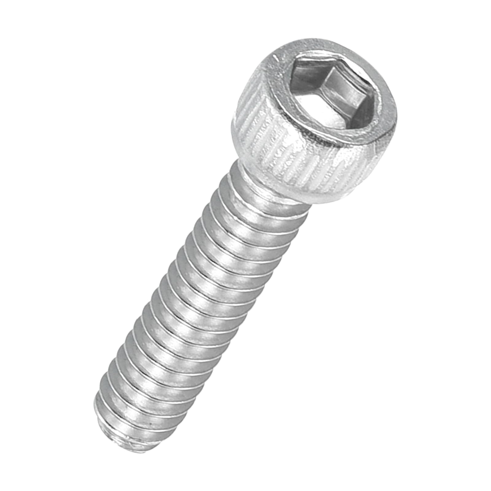 Kozelo 50pcs Socket Head Cap Screws - [#6-32 x 5/8"] UNC 304 Stainless Steel Allen Socket Drive for Electrical Motor 3D Printing Fan Engine Replacement Use, Silver — image 1