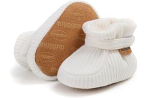 Ohwawadi Infant Baby Slippers Girls Boys Booties Warm Baby Socks Shoes Newborn Crib Footwear Prewalkers