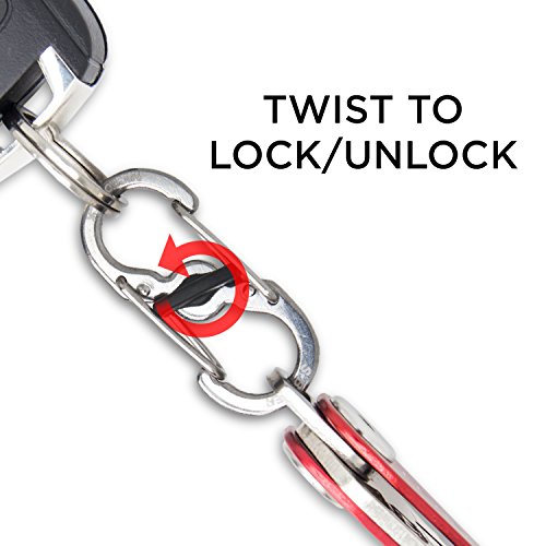 KeySmart Accessory Pack | Expansion Pack-14 Keys, Quick DisConnect, and Bottle Opener
