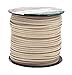 Mandala Crafts Faux Suede Cords Khaki Leather Cords for Jewelry Making - 2.65mm Leather Laces Leather Strips Flat Vegan Leather Strings for Dream Catchers Supplies