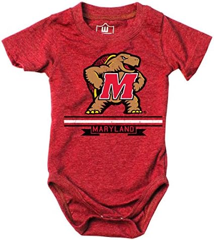 Cotton Willy NCAA Boys Short Sleeve Onesie