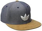 adidas Men's Originals Team Structured Cap, Collegiate Navy/Coffee, One Size