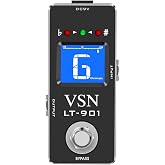 VSN Tuner Pedal,Chromatic Guitar Tuner Pedal Fast and Accuate Tuner for High Precision &plusmn; 1 Cent with Pitch Indicator for Electric Guitar and Bass True Bypass Tuning apparatus for musical instruments