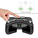 Tepoinn 3D VR Glasses Headset with Adjustable Lens and Strap for 3.5-5.5-Inch Smartphones (Upgraded Version)