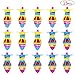 15 Pack Tops with Gyroscope, Light Up Spinning Tops, LED Flashing Spinners with Gyroscope