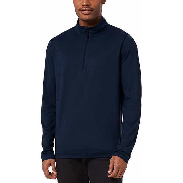 32 Degrees Men's Quarter Snap Pullover (XL, Black) at Amazon Men's