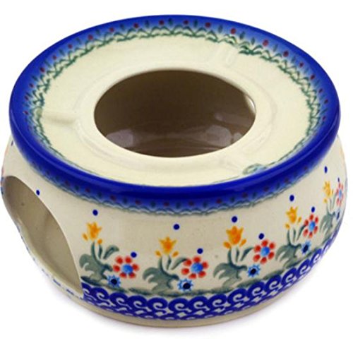 Ceramika Bona H0396C Polish Pottery Ceramic Heater Hand Painted, 6-Inch