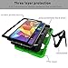 Samsung Galaxy Tab A 10.1 Case(SM-T580),Slim Heavy Duty Shockproof Rugged Case High Impact Resistant Defender Full Body Protective Cover with Screen Protector