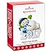 Hallmark 1295QX9325 Frosty Fun Decade #8 Lounging Snowman Keepsake Christmas Ornaments