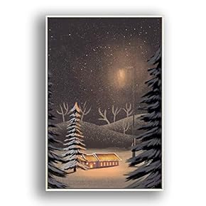 Framed Canvas Wall Art for Living Room, Bedroom Flow in The Dream Canvas Prints for Modern Home Decoration Ready to Hang - 16"x24" inches
