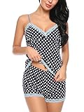Yulee Women's Short Pajama Set Cami Shorts PJ Set Sleepwear S-XXL