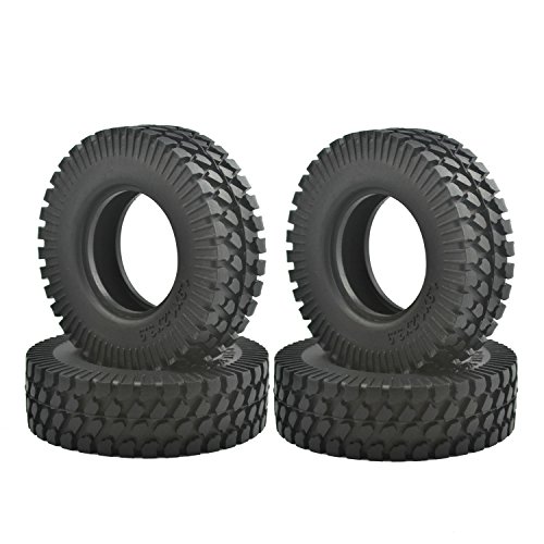 LAFEINA 1:10 RC Climbing Rock Crawler Tires for RC Car Tamiya D90 SCX10 CC01 1.9 Inch Wheels