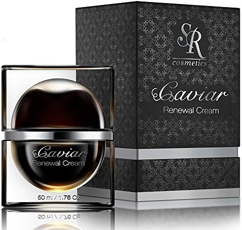 SR Cosmetics EXCLUSIVE CAVIAR Collection - Active Renewal Night Moisturizing Cream w. Essential Nutrients Concentrated Peptides &amp; Caviar Extract REHABILITATE FIRM &amp; REPAIR FOR HEALTHIER RADIANT SKIN
