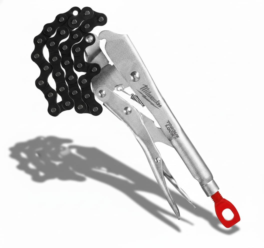Milwaukee 48 22 3542 Locking Chain Wrench 9 Inch - Silver