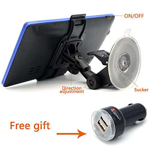 Portable 7 inch 8GB Capacitive Touchscreen Car GPS Navigation System