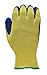 G & F 1607M Blue Kevlar Cut Resistant Work Gloves, Medium