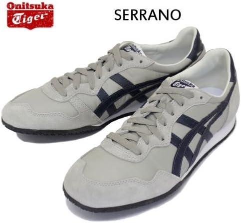 Amazon オニツカタイガー Th109l 1150 Serrano セラーノ グレーxネイビー Ot078 Onitsuka Tiger オニツカタイガー スニーカー