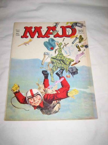 Download Mad # 106 Oct 1966 Bunch Music Lovers Air Travel Primer Scuba Diving Batman