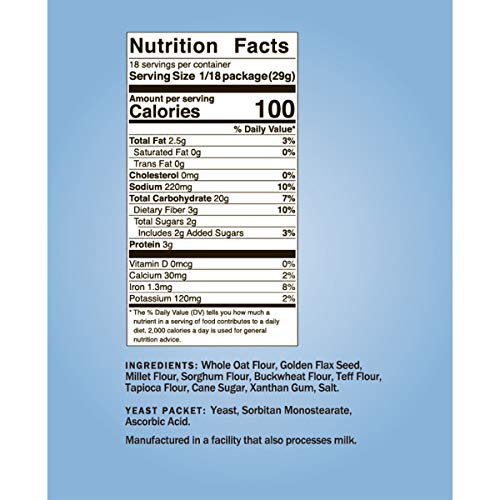 Cup4Cup Gluten Free Multigrain Bread Mix, 1.2 lbs Pricepulse