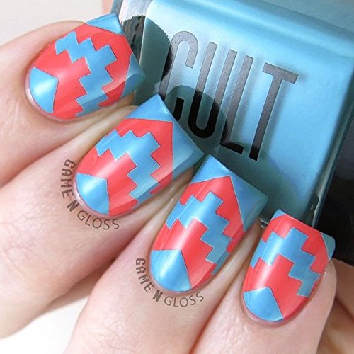 Aztec Nail Vinyls By Twinkled T - 1 Sheet of 99