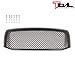 Tidal Replacement Upper Grille Mesh ABS Grill Fit for 06-08 Ram 1500/07-09 Ram 2500/3500