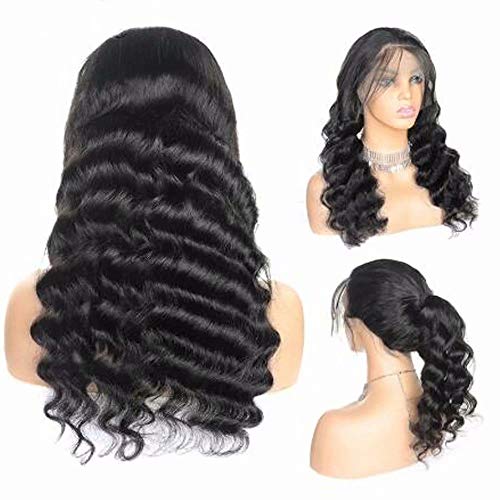 Jiduoyi-Wig-13x6-HD-Transparent-Lace-Front-Loose-Deep-Wave-Human-Hair-Wig-for-Black-Women-Pre-Plucked-Brazilian-Remy-Hair-with-Baby-Hair-Glueless-Natural-Color-150-Density