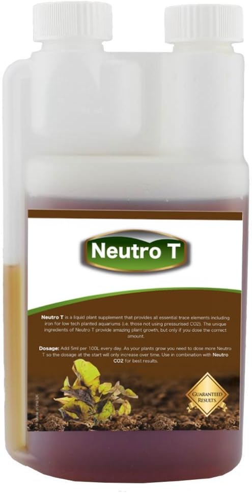 Neutro T - Liquid Aquarium Fertiliser for all Planted Tanks | Fast Acting | Economical | Effective | Gets Results Fast (small)