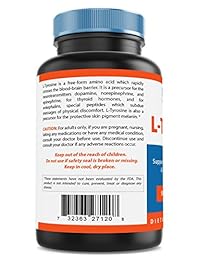 Nova nutritions L-Tyrosine 500 mg 180 Cápsulas