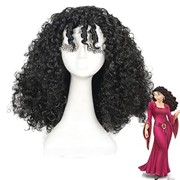 Amazon Com Ajpicture Hair Cap Womens Curly Wigs Wavy Tangled