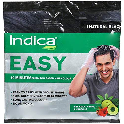 Indica Easy Shampoo Hair Color (Black 