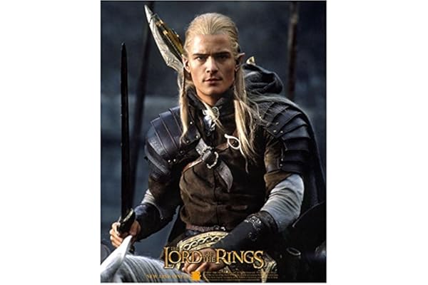 Orlando Bloom as Legolas Lord of the Rings on Horse 8 x 10 Inch Photo