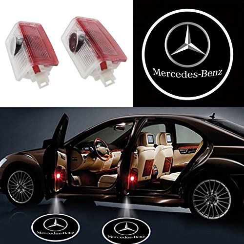 Auto Sport Car Door Logo Shadow Projector LED welcome Light (benz)