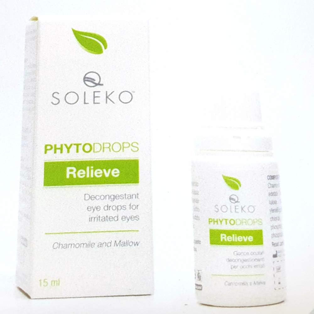 Decongestant Collars for Irritated Eyes Based on Fluid extracts of Chamomile and Mauve