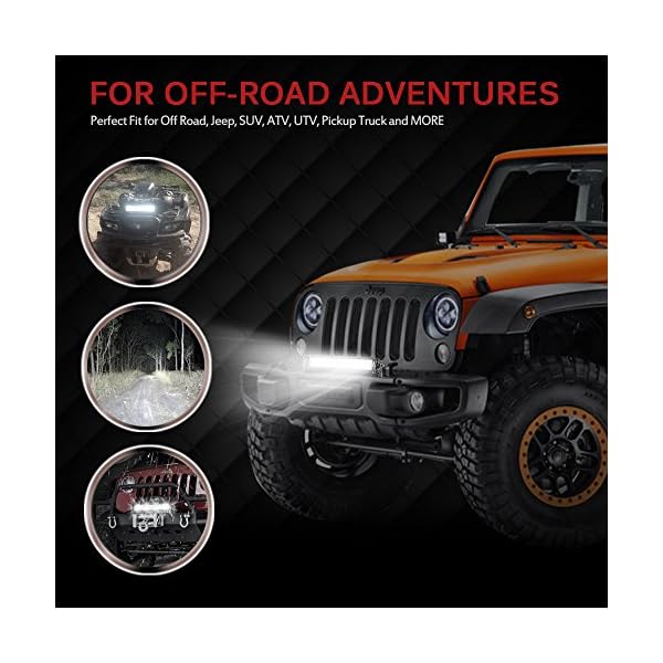 MICTUNING-02-series-72W-120W-LED-Light-Bar-combo-spot-flood-light-Off-Road-SUV-ATV-UTV-Jeep-WITH-WIRING-HARNESS