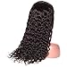 Younsolo Water Wave Lace Front Wigs Human Hair for Black Women with Baby Hair Pre plucked 150% Density 100% Unprocessed 13x4 Water Wave Lace Frontal Wigs 22 inch Natural Color
