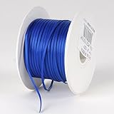 Royal Blue Satin Ribbon 1/8 inch 100 Yards