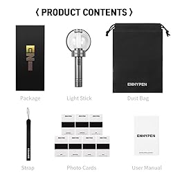 Sayzer ENHYPEN Lightstick Official with 7 Photocards