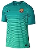 Nike Men's Barcelona Third Soccer Jersey 2016/2017 (Green Glow)