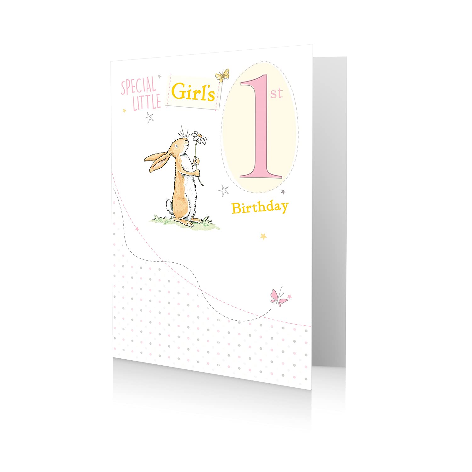Guess How Much I Love You Special Little Girl’s 1st Birthday Card