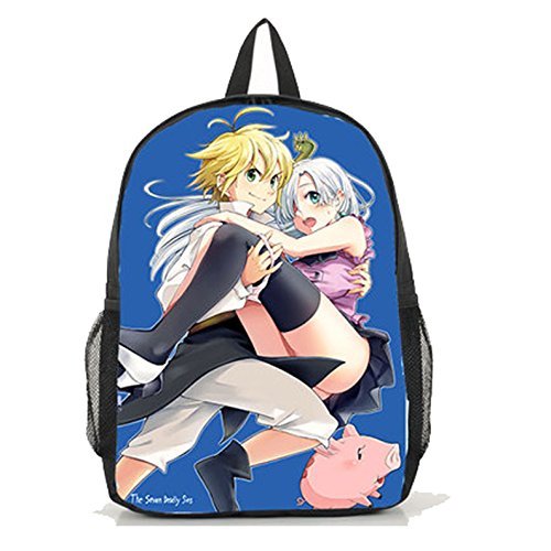 Dreamcosplay The Seven Deadly Sins Meliodas Backpack Student Bag Cosplay